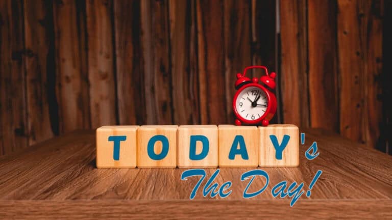 Harry’s Video Blog – Today’s The Day – Parshat Ki Tavo 5784